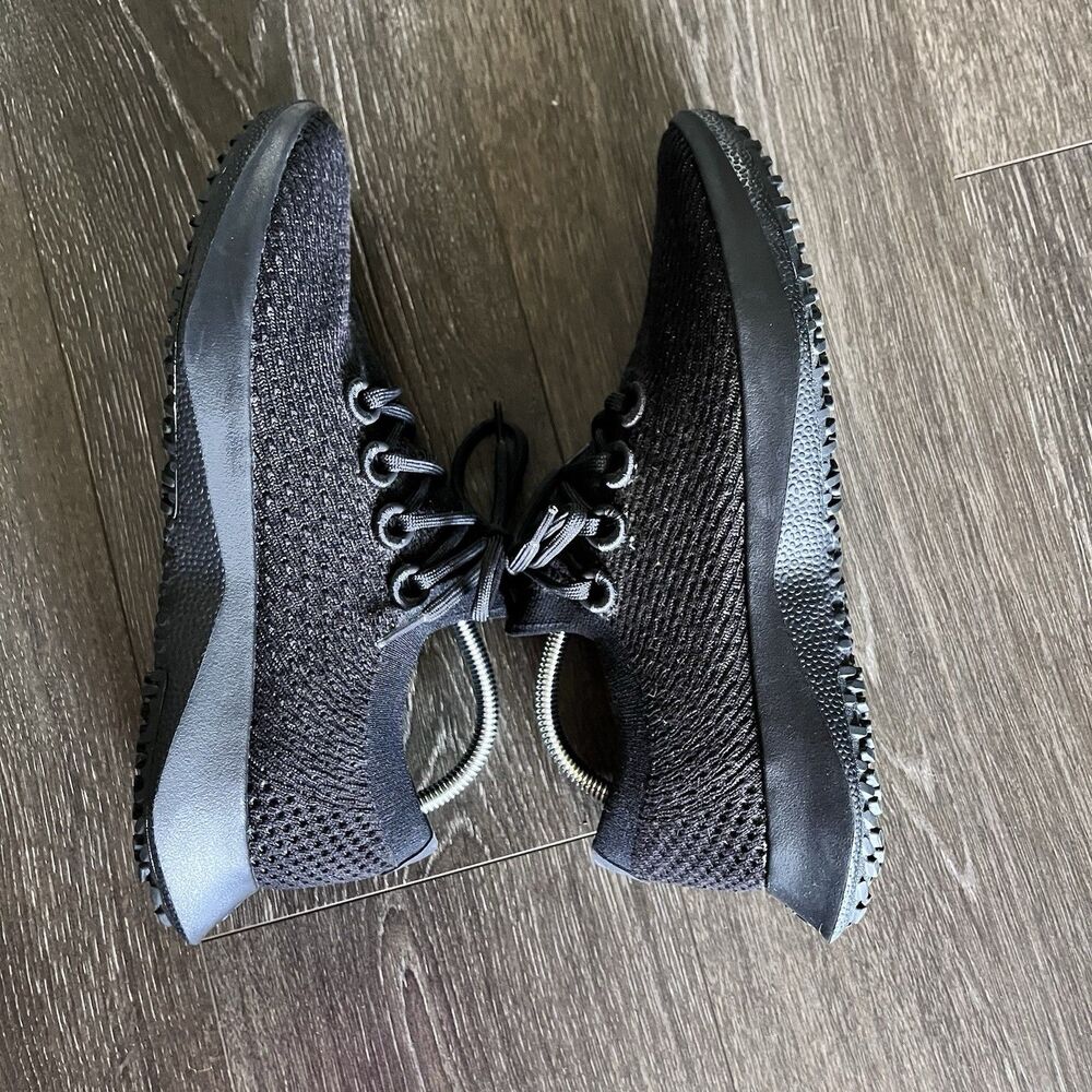 Allbirds TD2 Tree Dasher 2 Shoes Mens Size 9.5 Black Athletic Running Sneakers